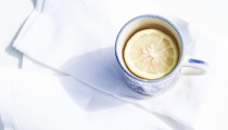 Hot Lemon Ginger Tea To Warm You Up