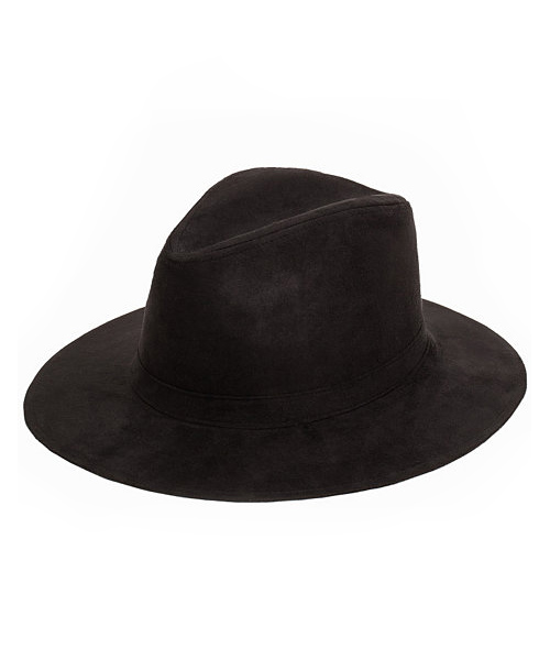 Solid Faux Suede Hat - Image 2