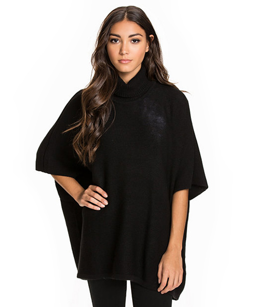 Synthetic Wool Poncho
