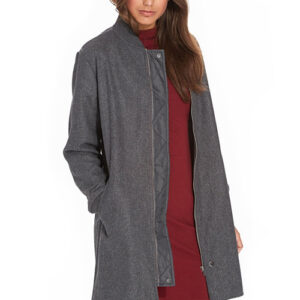 Plain Wool Coat